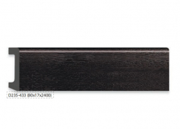 Плинтус D235-433 80х17х2400 Венге